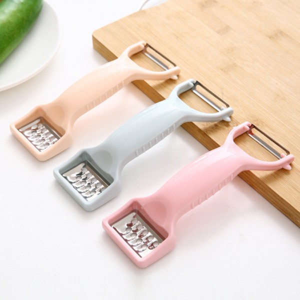 Wholesale Of Factory Direct Sales Thickened Nordic Color Multifunctional Dual Head Peeler, Dual-Purpose Peeler, Planer, And Wire Planer